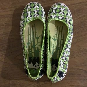 Keds panda bear slip on shoes